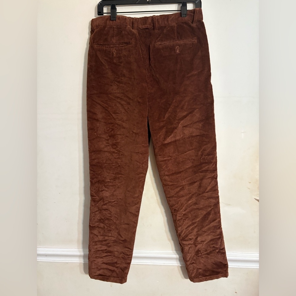 Zara Brown Corduroy Men’s Pants - Picture 9 of 9
